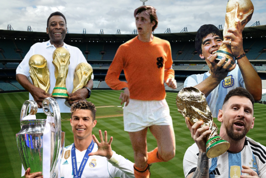 Bạn có biết: Top 5 cầu thủ vĩ đại nhất lịch sử bóng đá thế giới